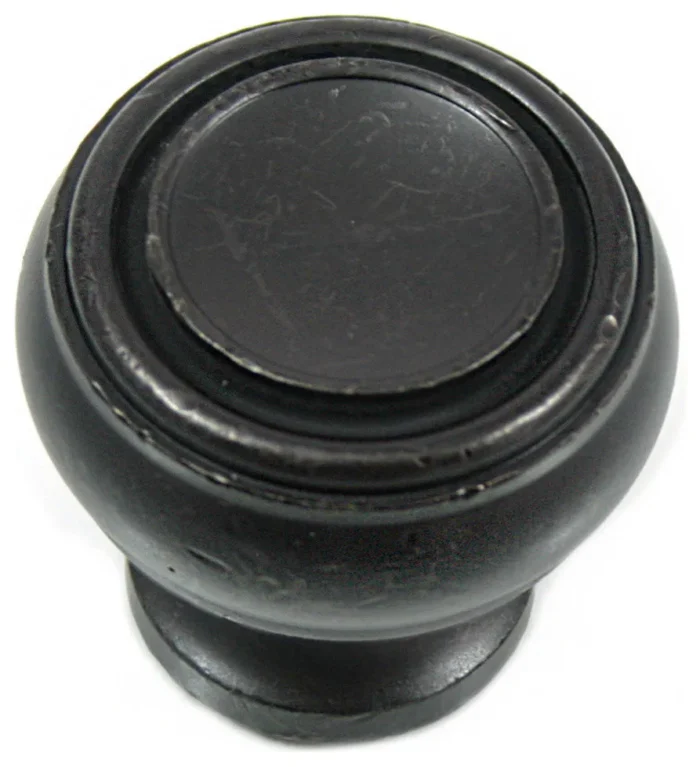 1 1/4" Knob - Balance - Oil Rubbed Bronze - Image 1