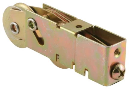 1-1/4" Steel Ball Bearing Tandem Roller Assembly, Plain Back