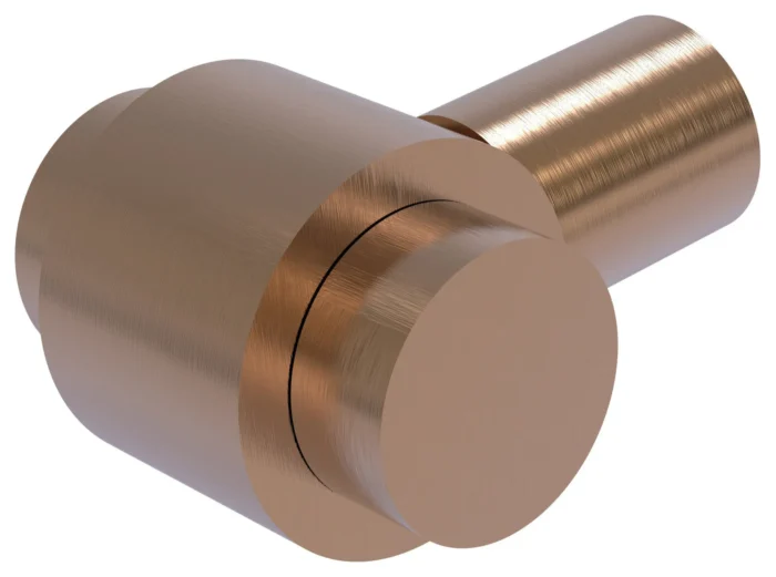1-1/8" Cabinet Knob, Brushed Bronze - Image 1