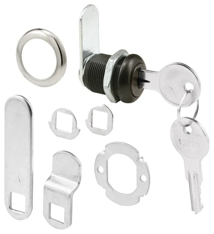1-1/8" Classic Bronze Cam Lock - Image 1