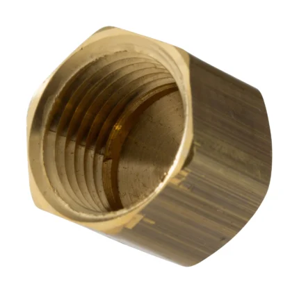 1/2" Female IPS Brass Cap