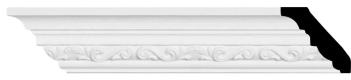1 3/8"Hx1 3/8"Px2"Fx94 1/2"L Caputo Crown Moulding, 12-Pack - Image 1