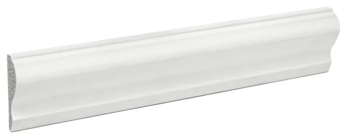 1-3/8" Plain Recycled Polystyrene Panel Moulding, 6" Long Sample - Image 1
