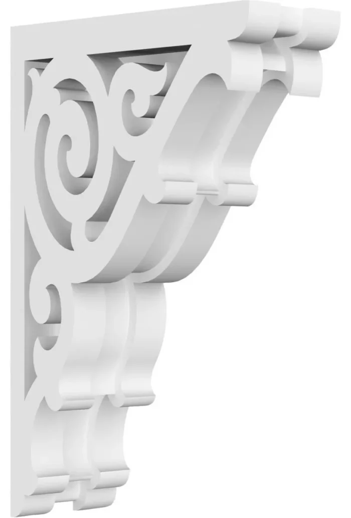 1 7/8"W X 4 1/2"D X 7"H Athens Architectural Grade PVC Corbel - Image 1