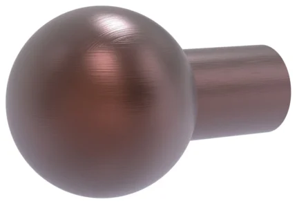 1" Cabinet Knob, Antique Copper
