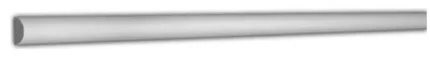 1" Plain Recycled Polystyrene Half Round Moulding, 16-Pack