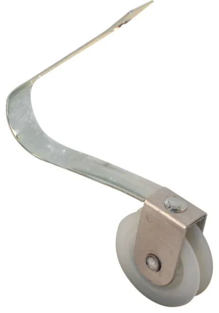 1" Plastic Screen Door Tension Spring with Roller, 2Pack