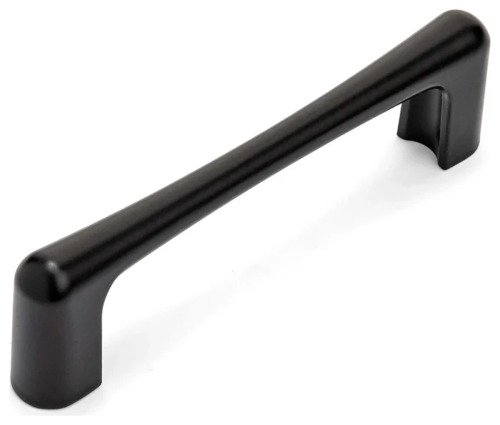 [10-PACK] Cosmas 3304-96FB Flat Black Modern Contemporary Cabinet Pull - Image 1