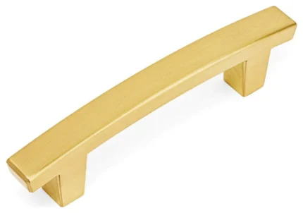 [10-PACK] Cosmas 5236BB Brushed Brass Contemporary Arch Cabinet Pull