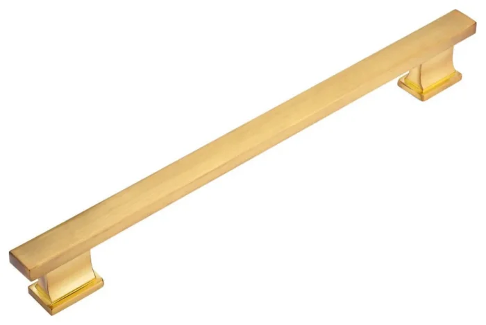 [10-PACK] Cosmas 702-192BB Brushed Brass Contemporary Cabinet Pull - Image 1