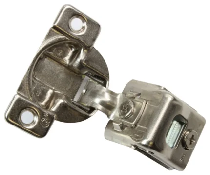 108 Degree 1-1/2" Overlay Self Close Hinge 45mm Boring Pattern, 2