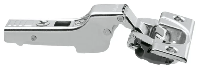 110 Degree Blumotion Half Crank Clip Top Screw-On Soft Close Hinge, Single Pack - Image 1