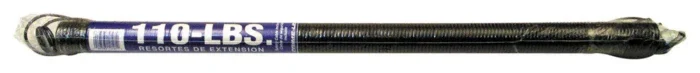110 lb., Blue Tip, Sectional Garage Door Extension Spring with Safety Cable - Image 1