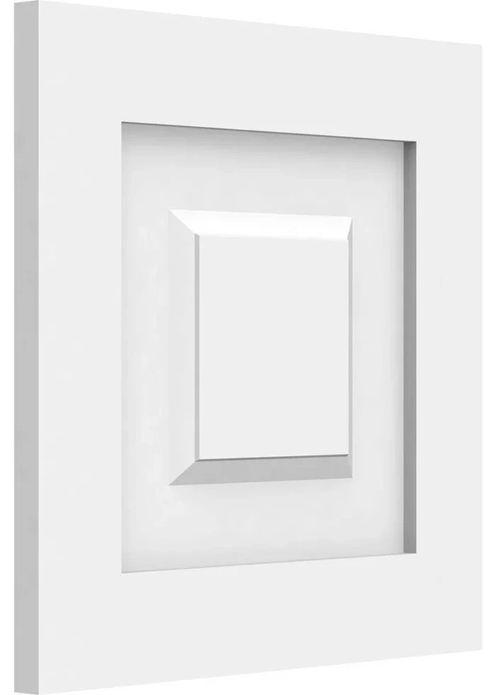 12"Wx12"Hx5/8"P Harrison Raised Panel Decorative Wall Panel - Image 1