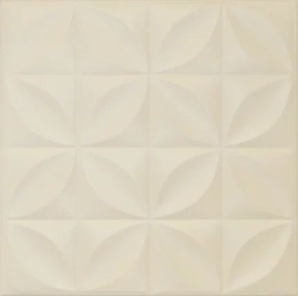 19.6"x19.6" Styrofoam Glue Up Ceiling Tiles R3, Antique White Behr Satin