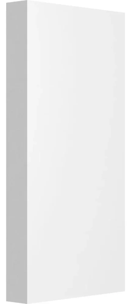 2 1/2"W x 5"H x 1/2"P Standard Foster Plinth Block with Square Edge