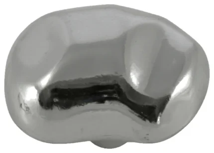 2 1/4" Large Potato Knob - Polished Nickel