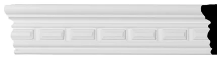 2 5/8"Hx 3/4"Px94 1/2"L Norwich Dentil Panel Moulding, 2-Pack