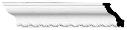 2"Hx2"Px2 3/4"Fx94 1/2"L Valeriano Crown Moulding, 8-Pack