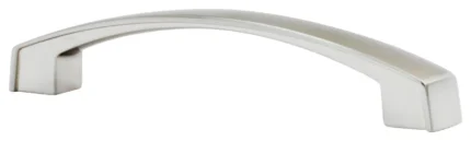 2 Pack Bow Style 5-1/32" Centers Brushed Nickel Cabinet Hardware Pull Handle