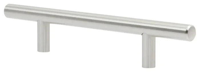 2 Pack Modern 4-1/4" Centers Brushed Nickel, Cabinet Hardware Pull Handle - Image 1