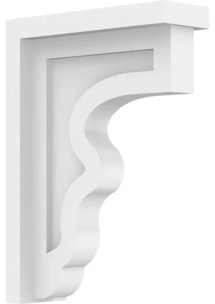 2"W x 6"D x 8 3/8"H Standard Highland Architectural Grade PVC Corbel