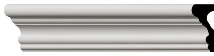 3 3/8"H x 1 5/8"P x 94 1/2"L Traditional Panel Moulding - Image 1