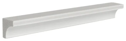 3/4" Plain Recycled Polystyrene Scotia Moulding, 6" Long Sample