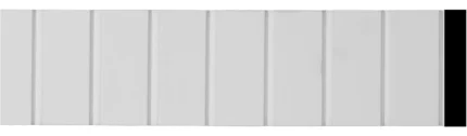 3 7/8"H x 1/2"P x 94 1/2"L Lunel Panel Moulding