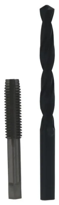 3/8"-24 Unf Hss Plug Tap And Q Hss Drill Bit Kit