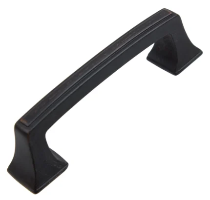 3" Center Deco Base Pull, Set of 20, Oil Rubbed Bronze