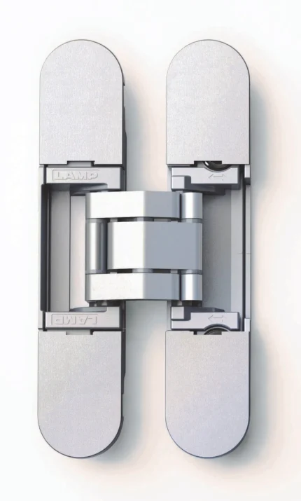 3-Way Adjustable Concealed Cabinet Hinge, Dull Chrome