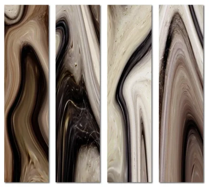 3"x12" Upscale Designs Custom Glass Wall Tile, Set of 32