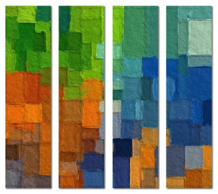 3"x12" Upscale Designs Custom Glass Wall Tile, Set of 32