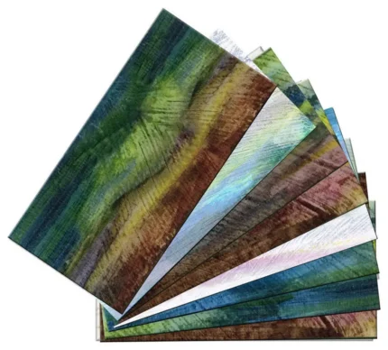 3"x6" SkinnyTile Peel and Stick Glass Wall Tile #04412, Set of 48