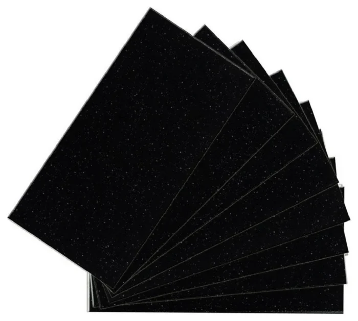 3"x6" SkinnyTile Peel and Stick Glass Wall Tile #04415, Set of 48 - Image 1