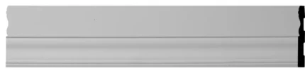 4 1/8"H x 5/8"P x 94 1/2"L Smooth Classic Panel Moulding
