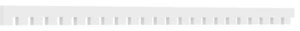 4"Hx1"Px92"L Wilson Architectural Grade PVC Dentil Trim