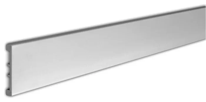 4" Plain Recycled Polystyrene Baseboard Moulding, 6-Pack - Image 1