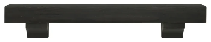 48-Inch Shelf/Mantel Shelf Espresso Rustic Distressed Finish, Pack of 2 - Image 1