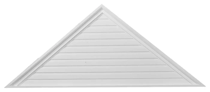 48"x20"x2 1/4"P, Pitch 10/12 Triangle Gable Vent, Non-Functional - Image 1