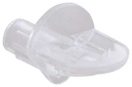 5 lb. 5mm Clear Plastic Shelf Support Pegs, 8Pack