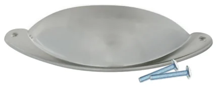 5 Pack Metal Scoop3" (76 mm) Kitchen Cabinet Cup Pull handle Length 4-29/32"