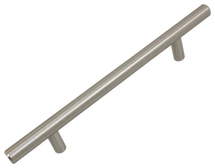 5" Screw Center Solid Steel Bar Pull, Set of 3, Stainless Steel