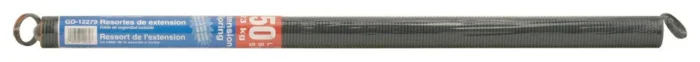50 lb., Orange Tip, Sectional Garage Door Extension Spring with Safety Cable - Image 1