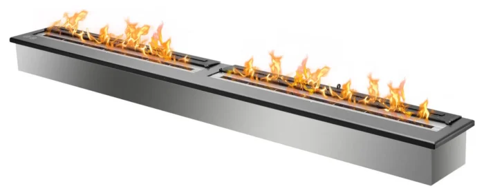 62" Black Bio Ethanol Fireplace Burner Insert - EB6200 | Ignis - Image 1