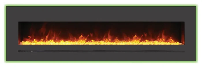 72" Wall Mount / Flush Mount with Steel Surround with clear media - Image 1