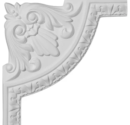 8 1/2"W x 8 1/2"H Nexus Acanthus Leaf Panel Moulding Corner