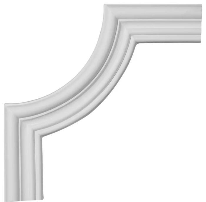 8 3/4"W x 8 3/4"H Claremont Panel Moulding Corner - Image 1