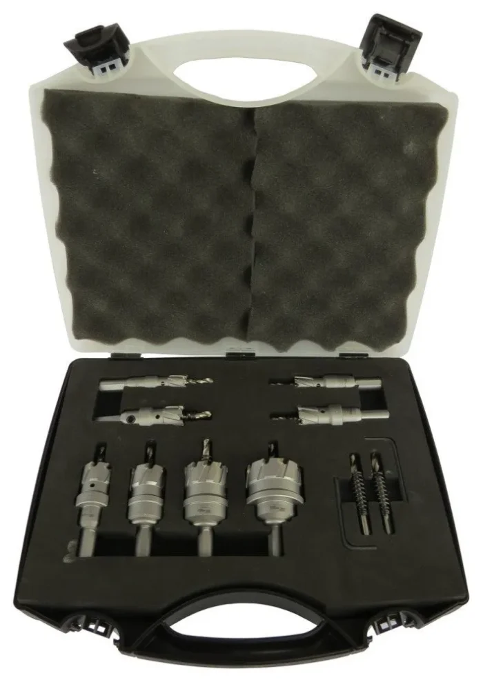 8 Piece Carbide Tipped Hole Cutter Set, 1" Depth of Cut, CTH5000 - Image 1